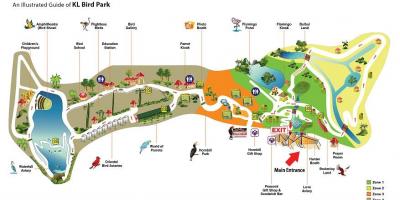 Mapa ptica park