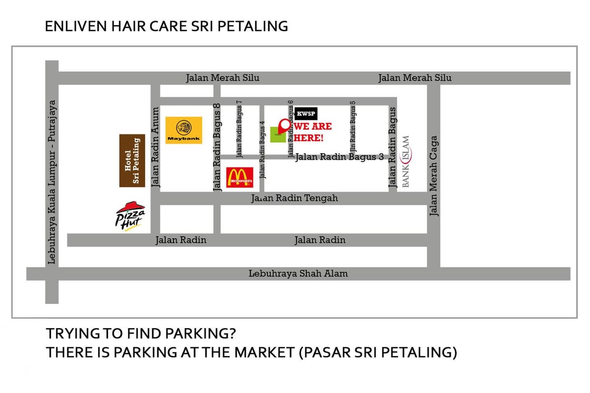 Mapa na šri petaling