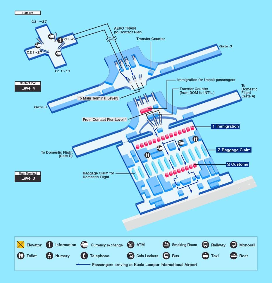 klia terminal mapu