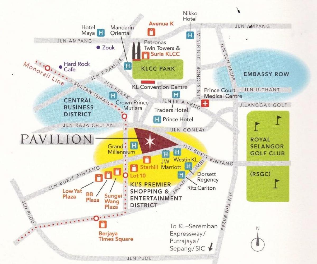 mapi paviljon tržnom centru kuala lumpuru