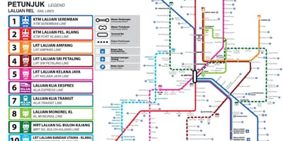 Mapa klang dolini oblast