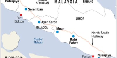 Veći kuala lumpuru mapu